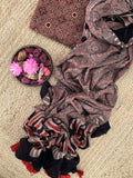 Handcrafted Ajrakh Kurta Dupatta set