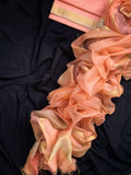 Handwoven Maheshwari Kurta dupatta set