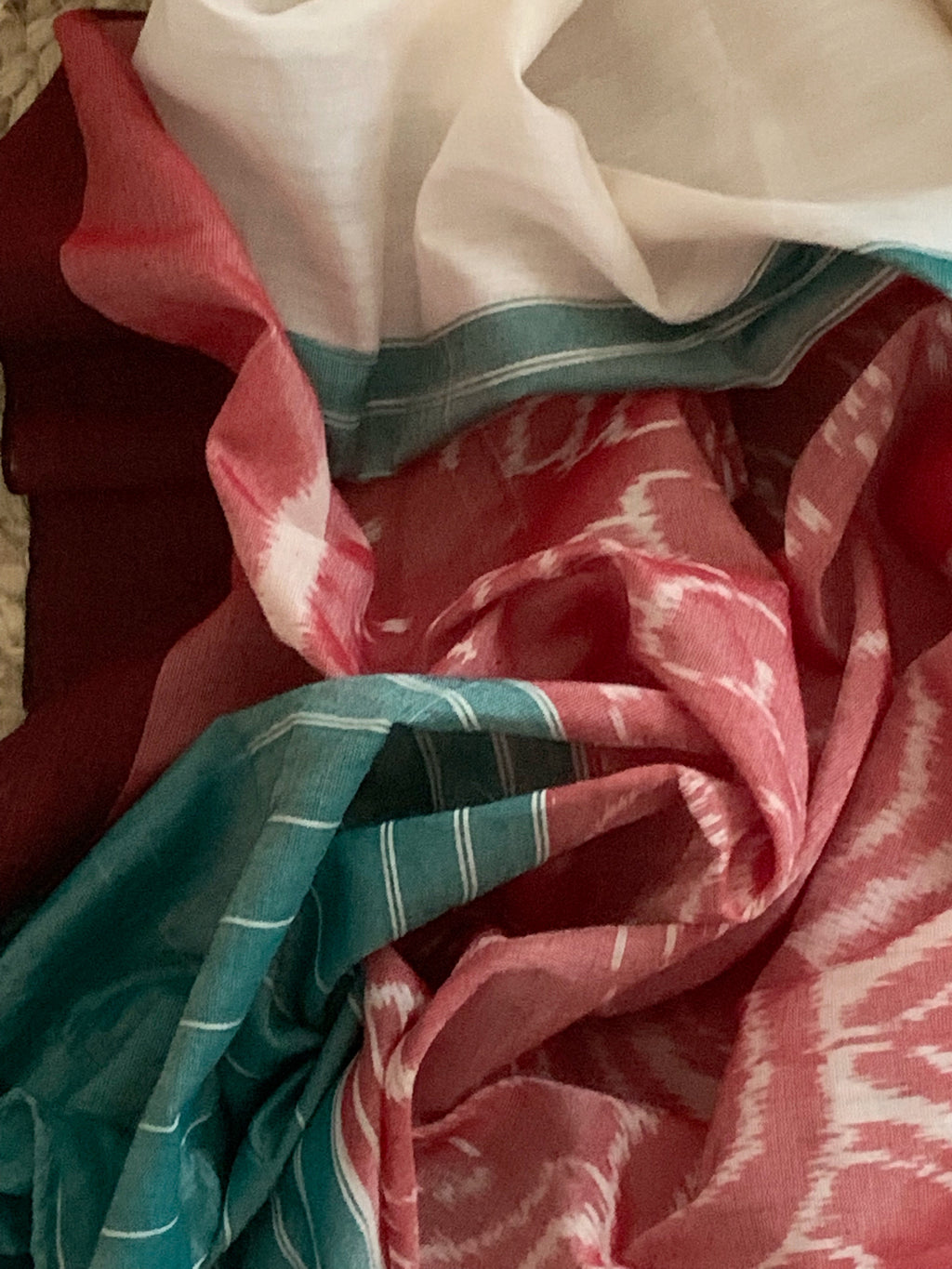 Handwoven Nuapatna Kurta Dupatta Set