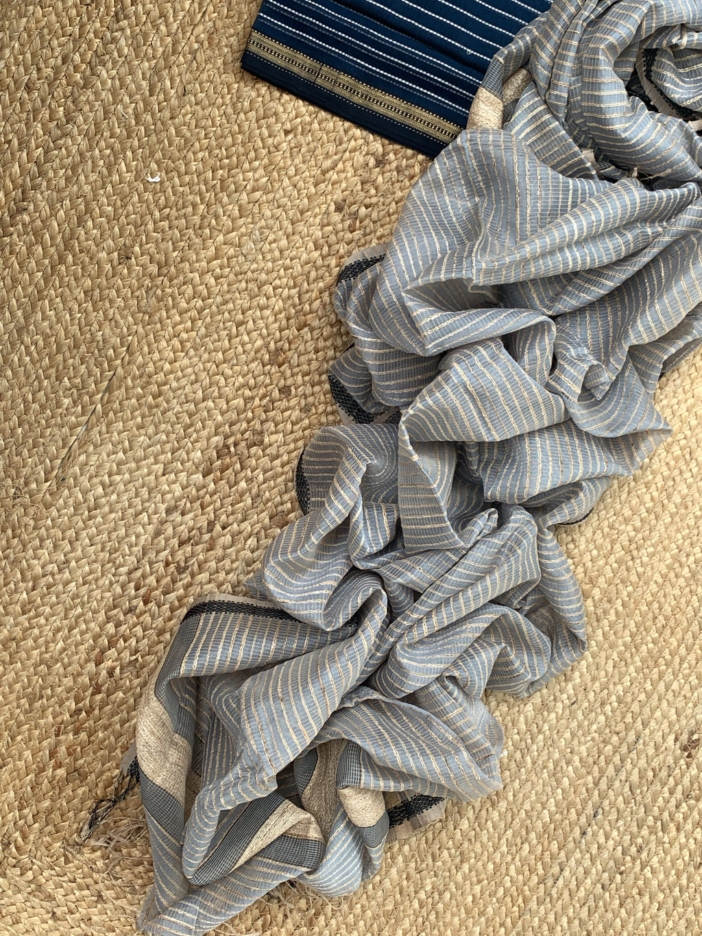 Handwoven Maheshwari Kurta dupatta set