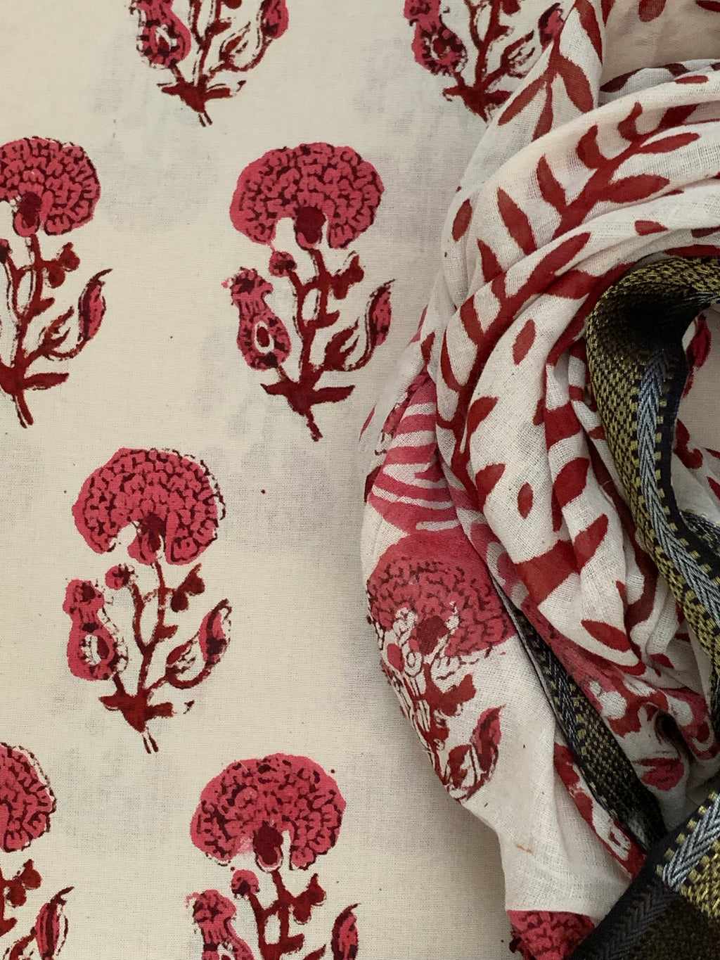 Handblock Cotton Suit