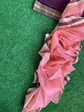 Handwoven Maheshwari Kurta dupatta set