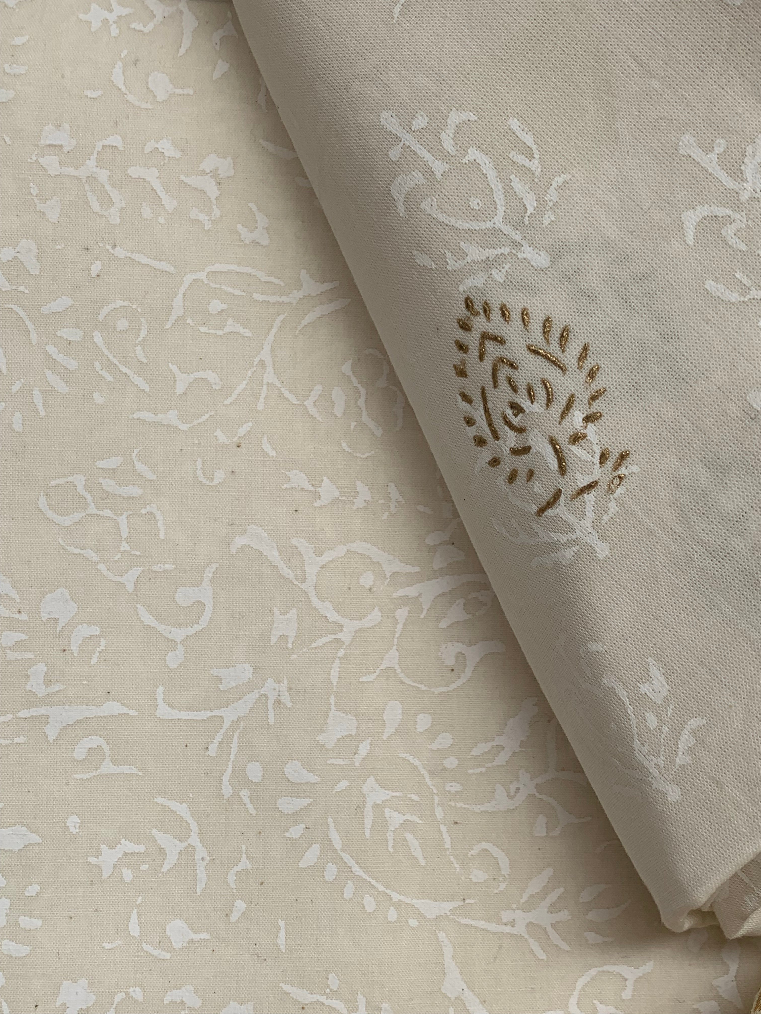 Handblock Cotton Suit