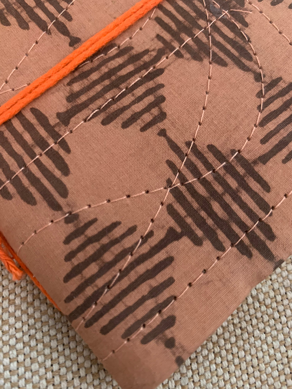 Block Print Fabric Cover Diary