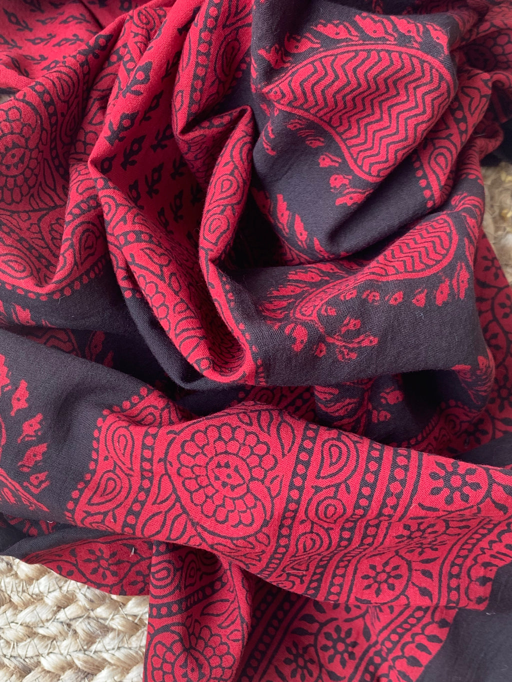 Natural Dyed Bagh Block Print Cotton Suit
