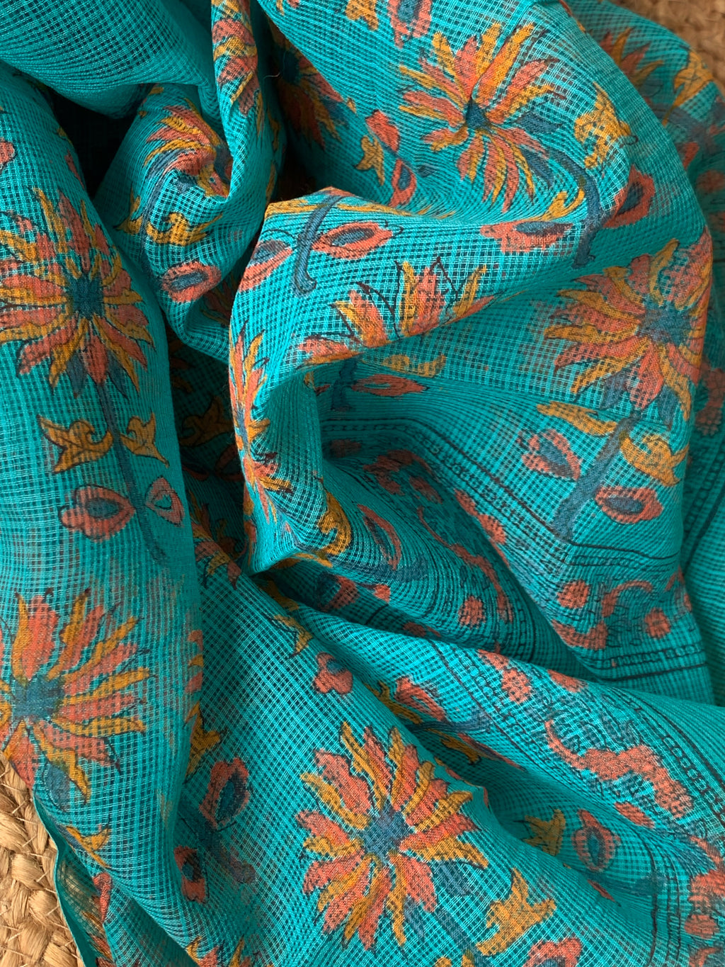 Handblock Kota Cotton Suit
