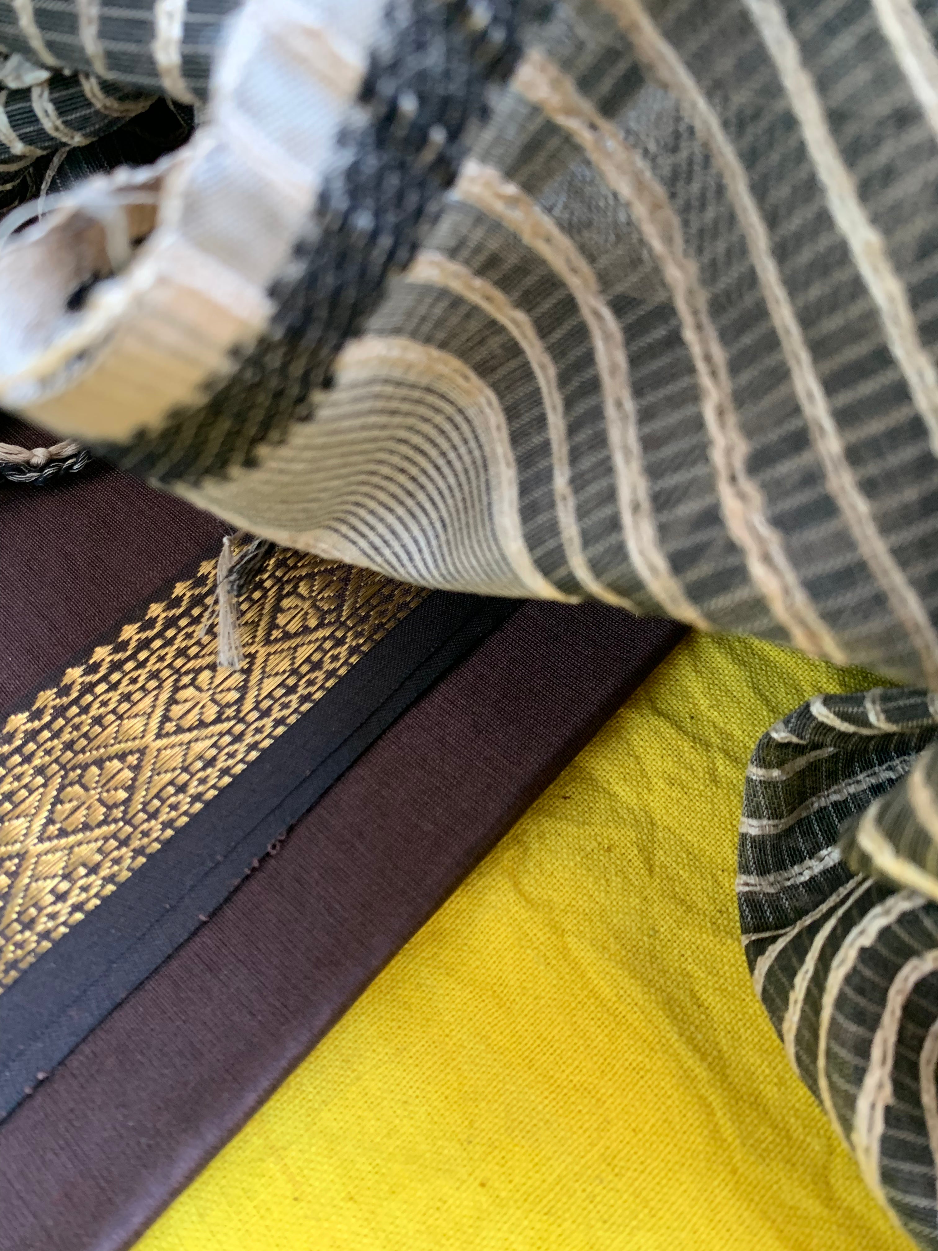 Handwoven Maheshwari Kurta dupatta set