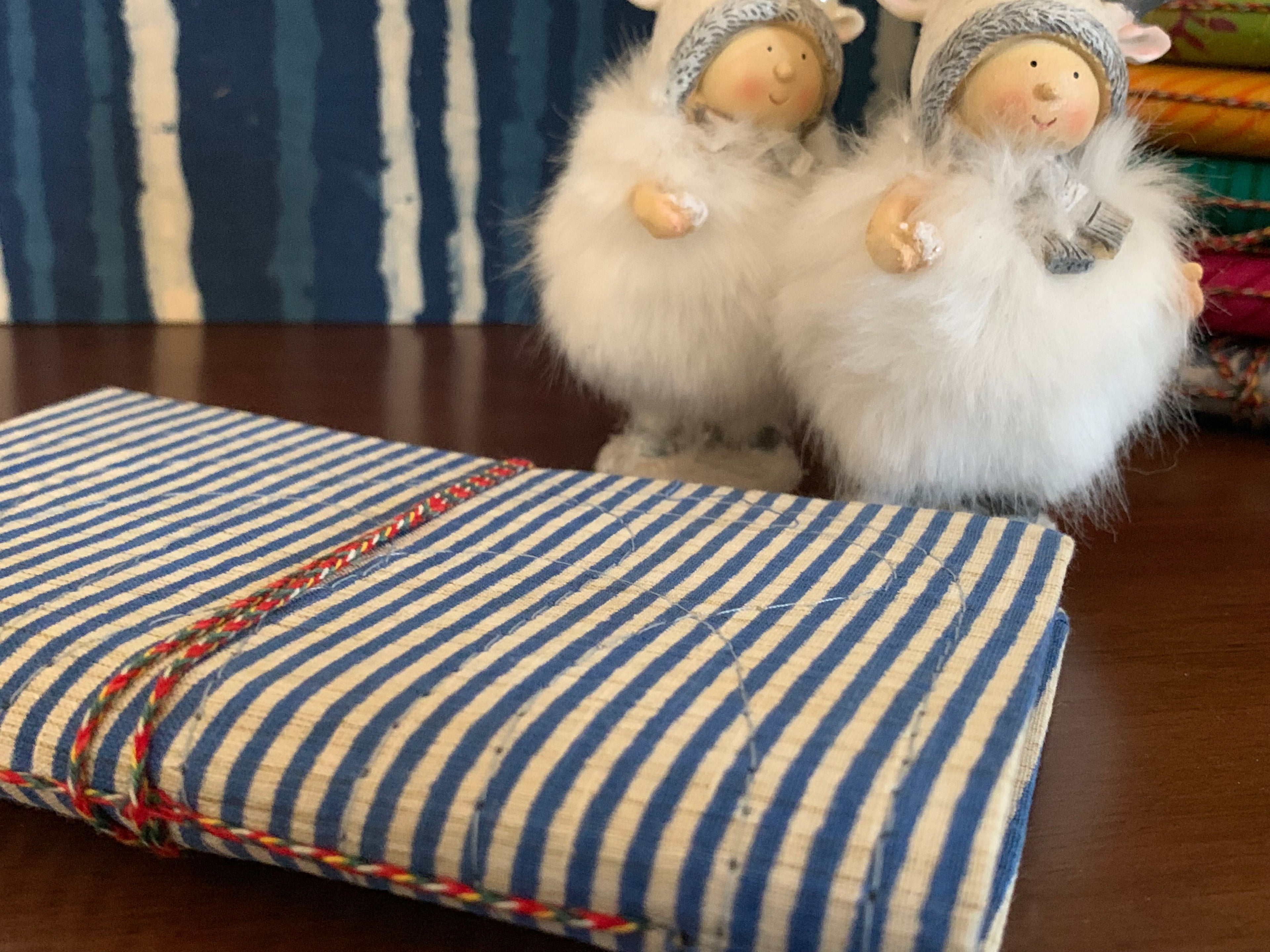 Block Print Fabric Cover Diary