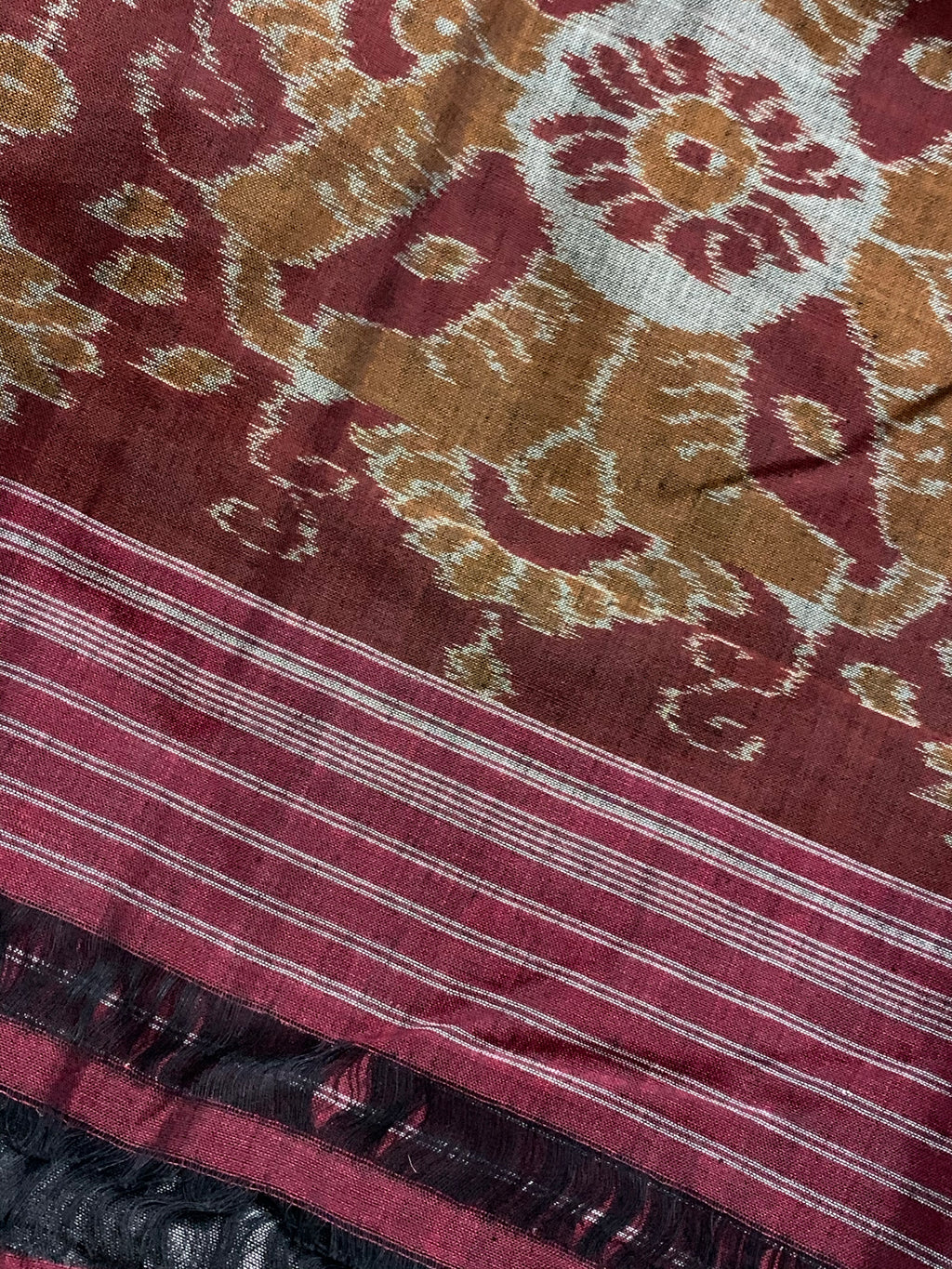 Handwoven Nuapatna Kurta Dupatta Set