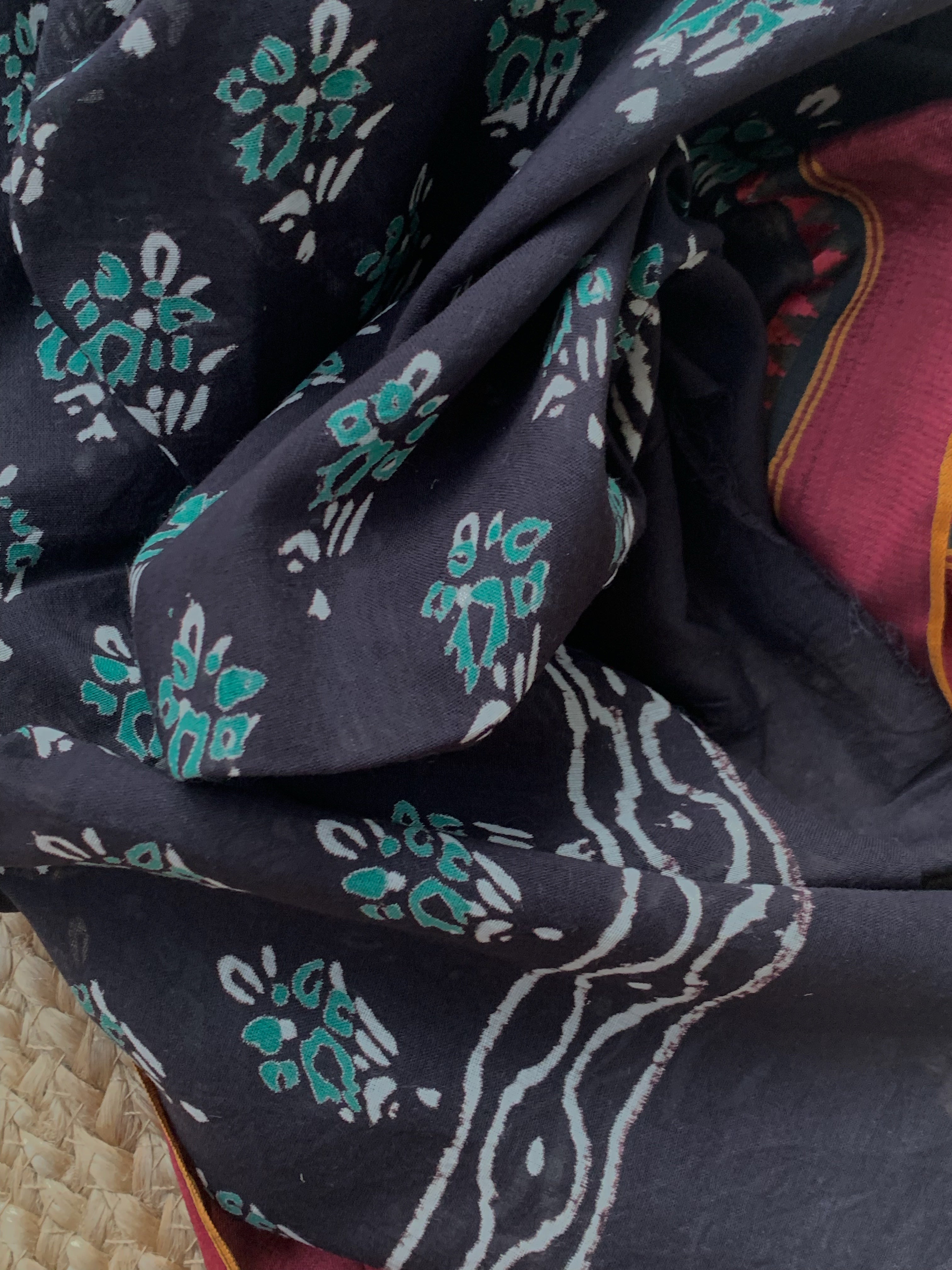 Handblock Cotton Suit