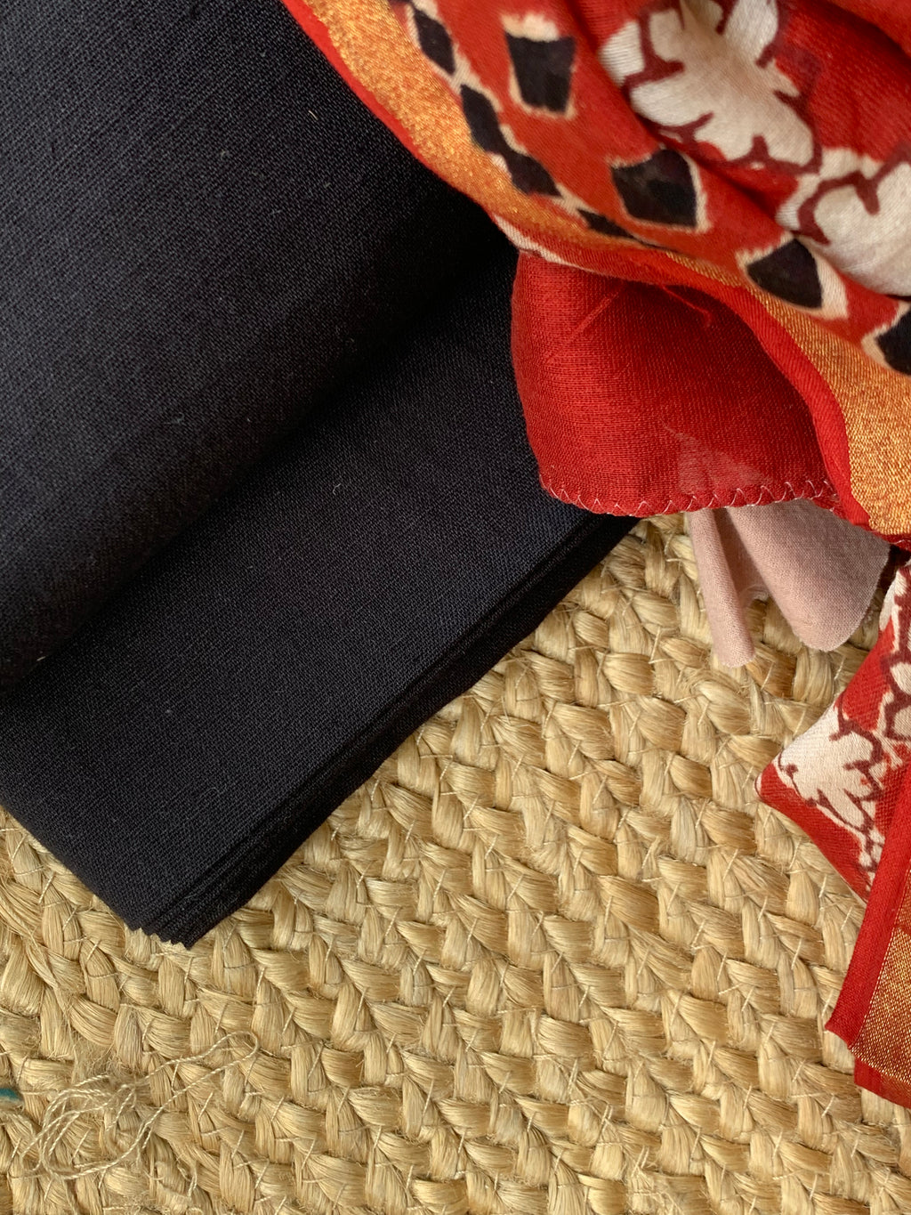 Handcrafted Cotton Chanderi Suit