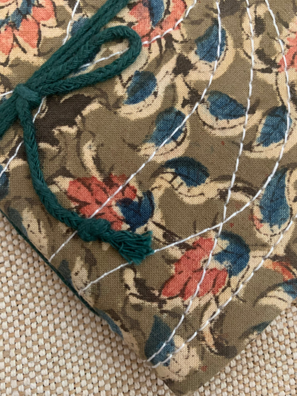 Block Print Fabric Cover Diary