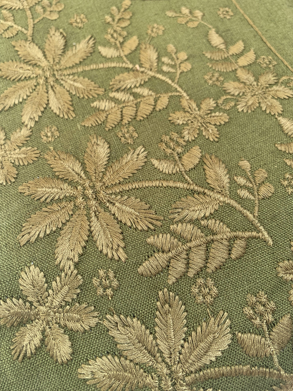 Hand Machine Embroidered Kurta