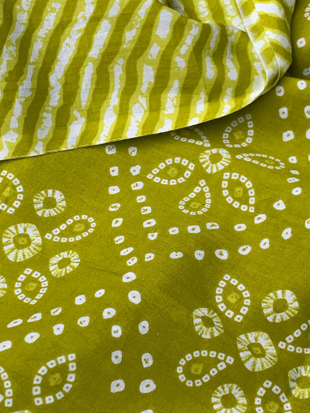 Handcrafted cotton chiffon suit