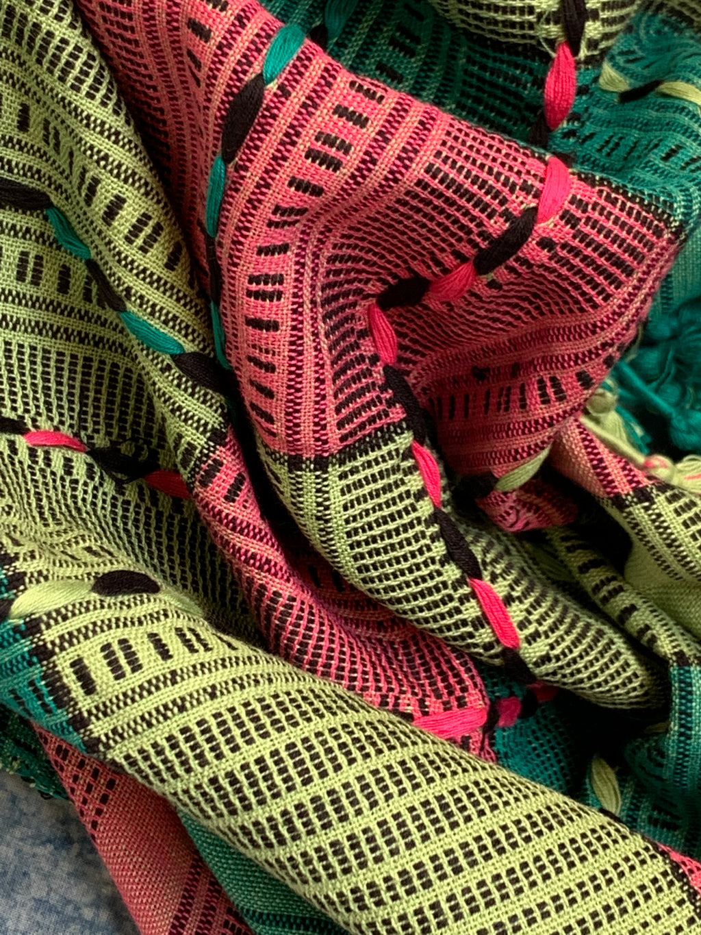 Handwoven Bhujodi Kurta Dupatta Set