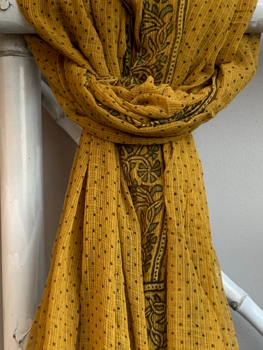 Handblock Ajrakh Kota Dupatta