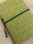 Block Print Fabric Cover Diary