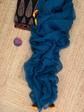 Handblock Ajrakh Cotton Kota Suit