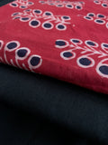 Handblock Cotton Kurta Bottom Set