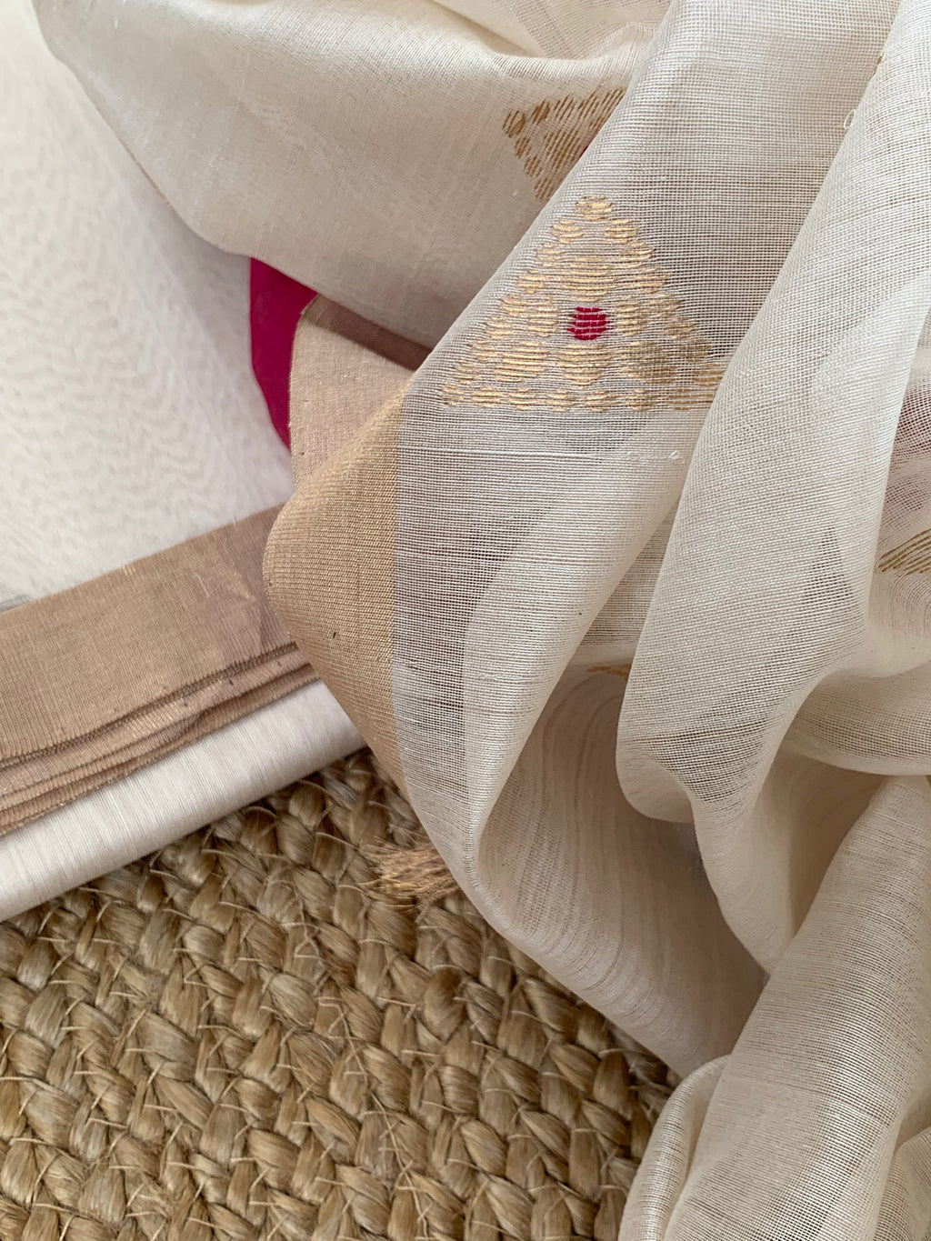 Handwoven Chanderi Kurta Dupatta Set