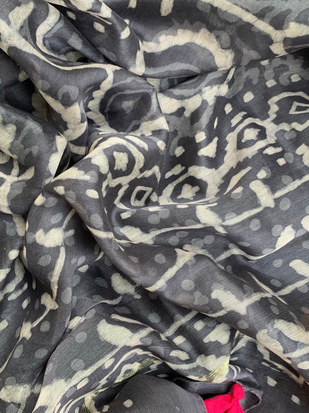 Handblock Chanderi Suit