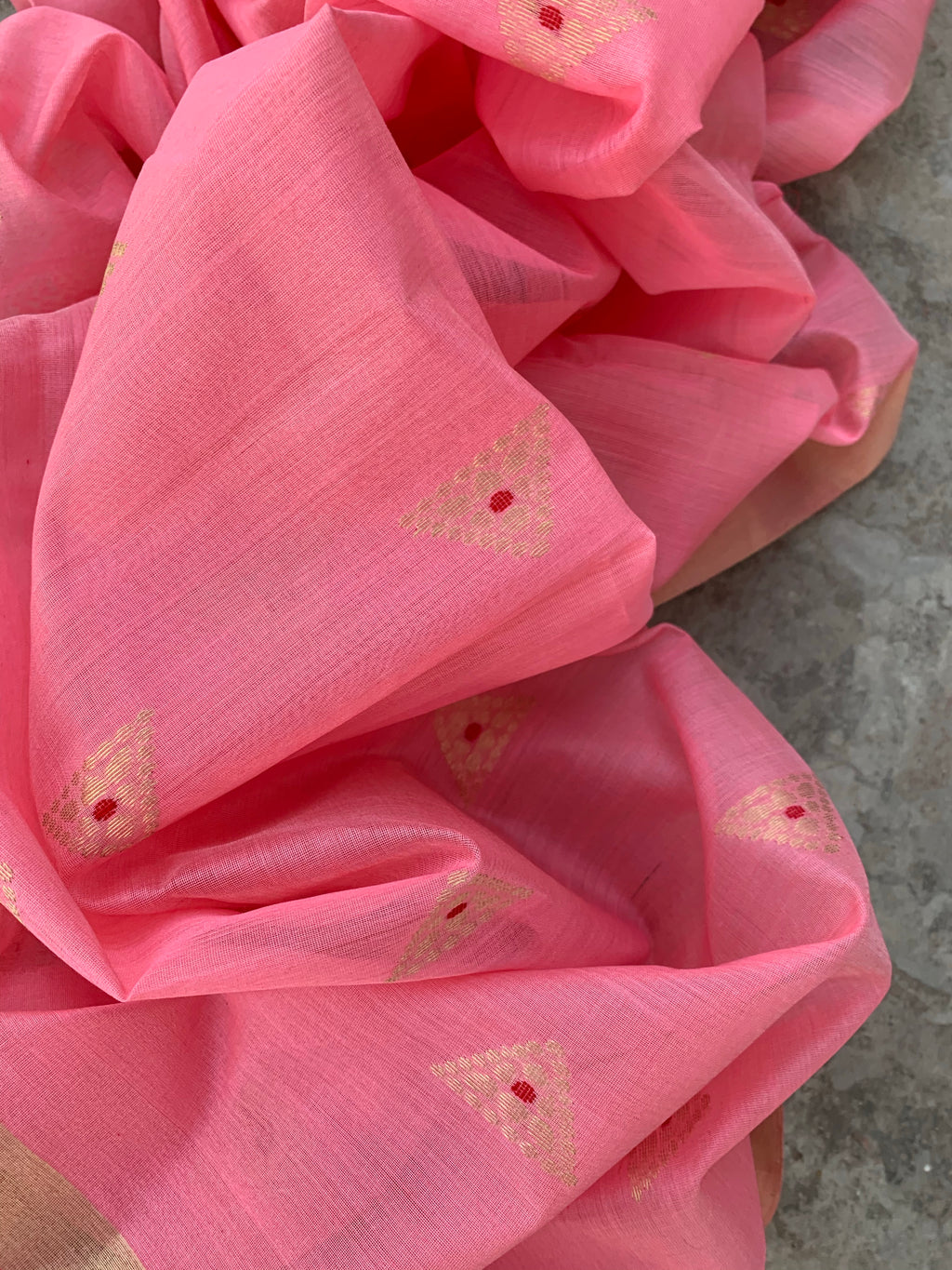 Handwoven Chanderi Kurta Dupatta Set