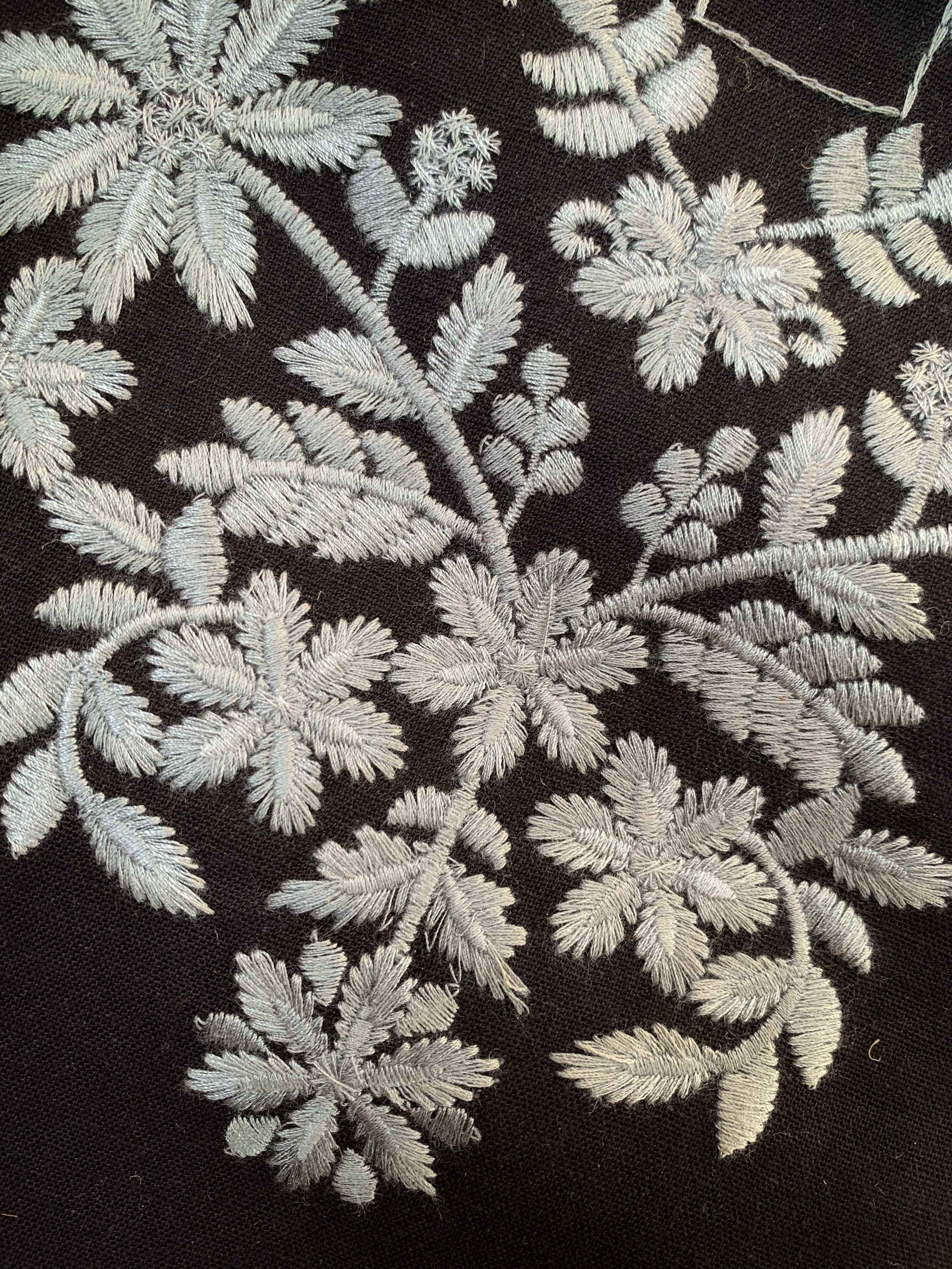 Hand Machine Embroidered Kurta