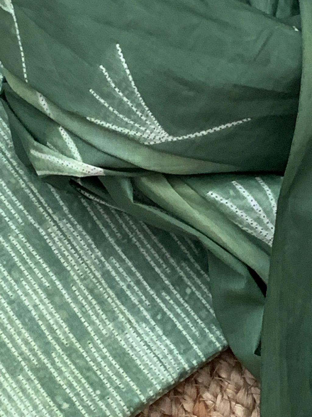 Handcrafted Shibori Kurta Dupatta Set