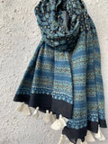 Handblock Ajrakh Dupatta