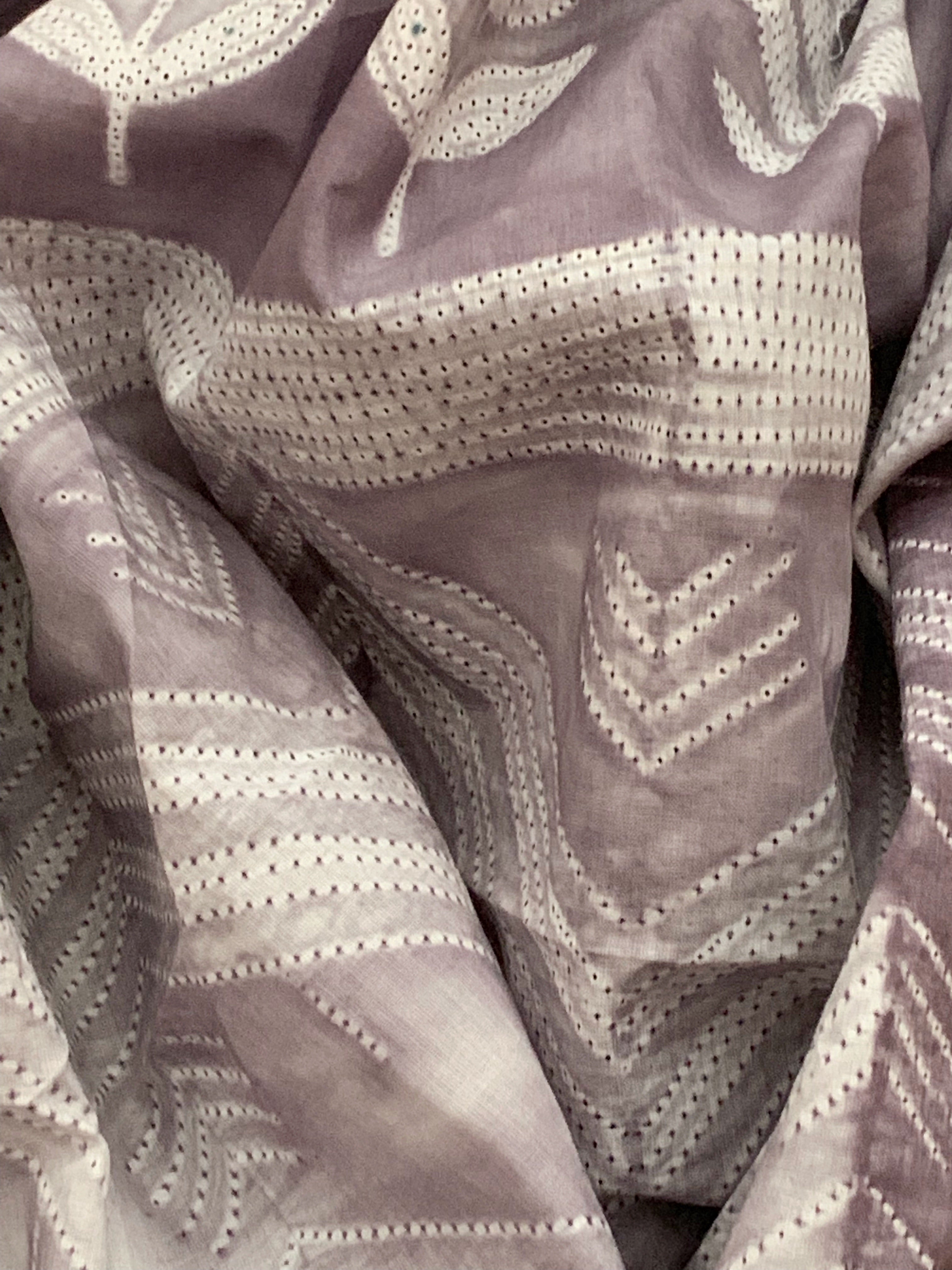 Handcrafted Shibori Kurta Dupatta Set