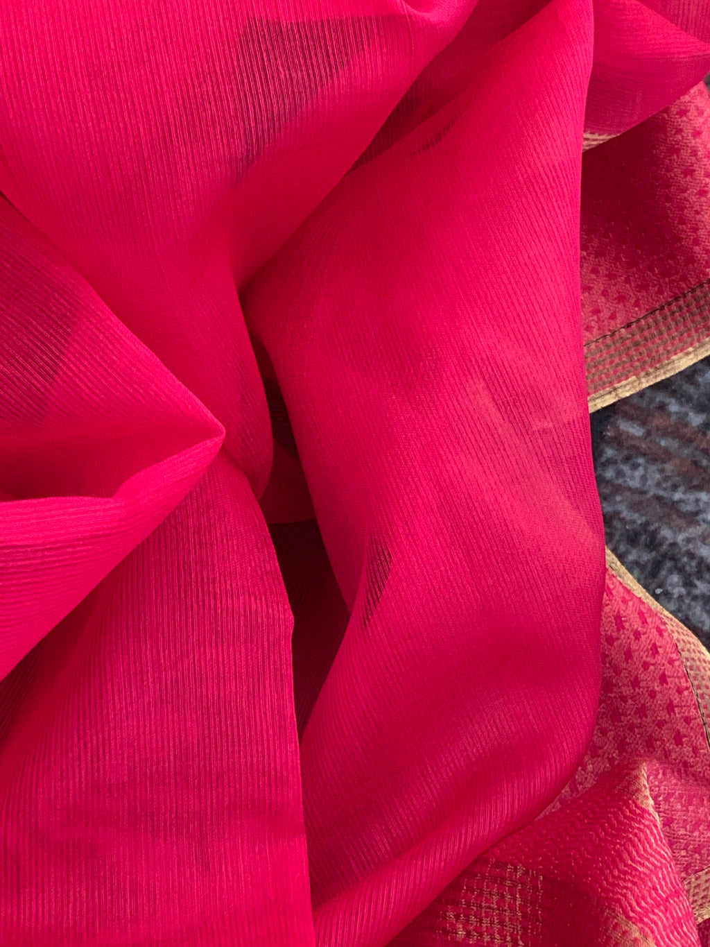 Handwoven Maheshwari Silk Cotton Dupatta