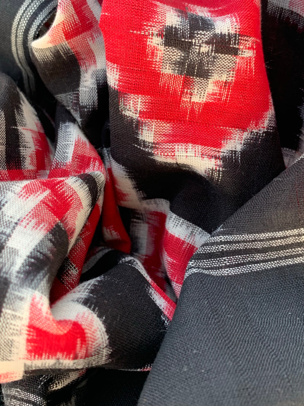Handwoven Ikat Kurta  Dupatta set