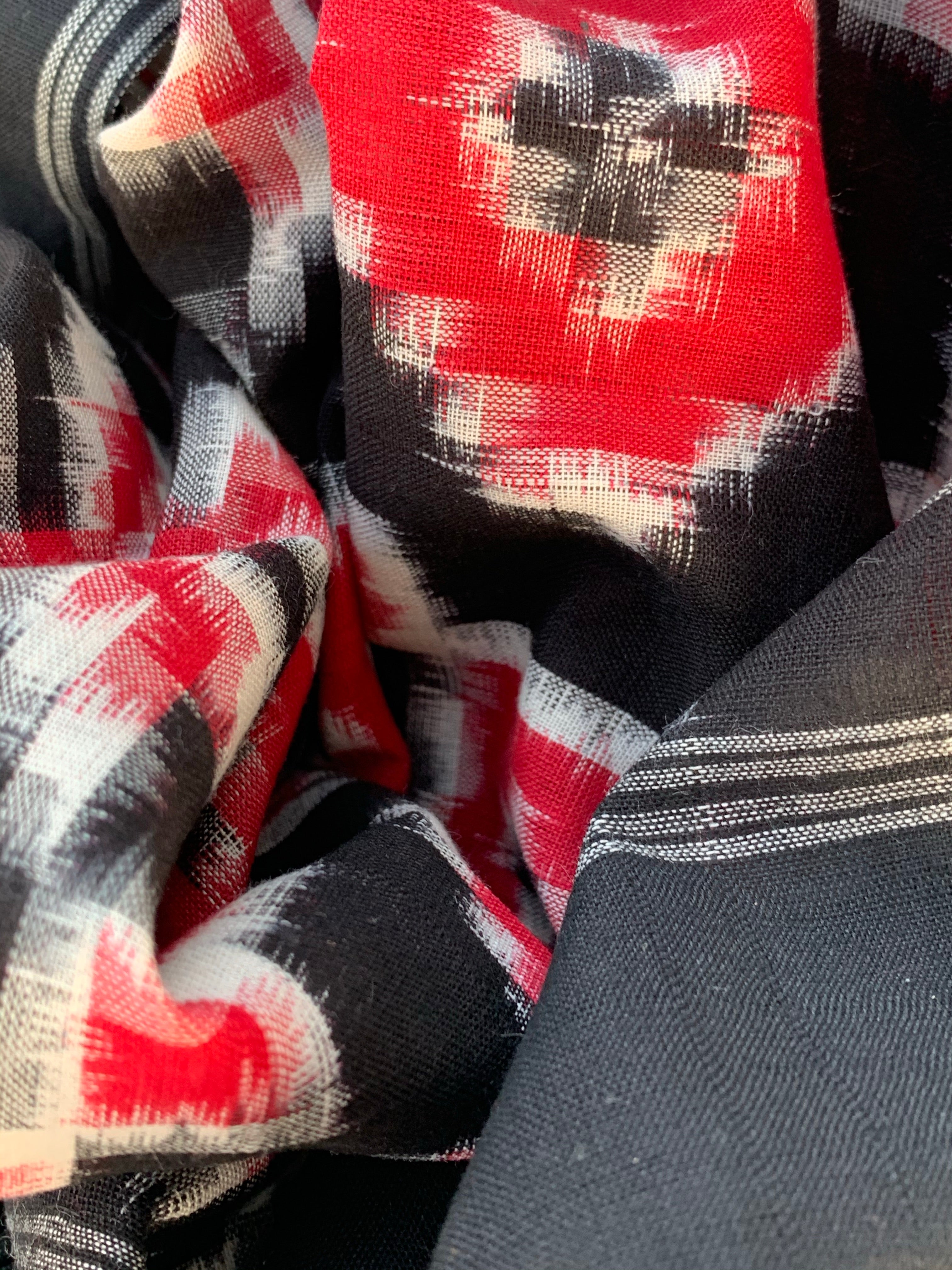 Handwoven Ikat Kurta  Dupatta set