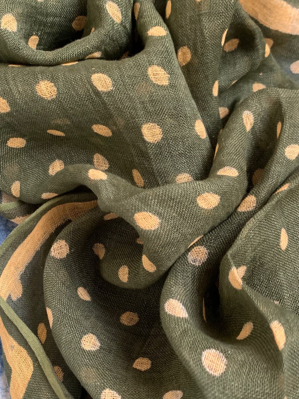 Handcrafted Linen Kurta Dupatta Set