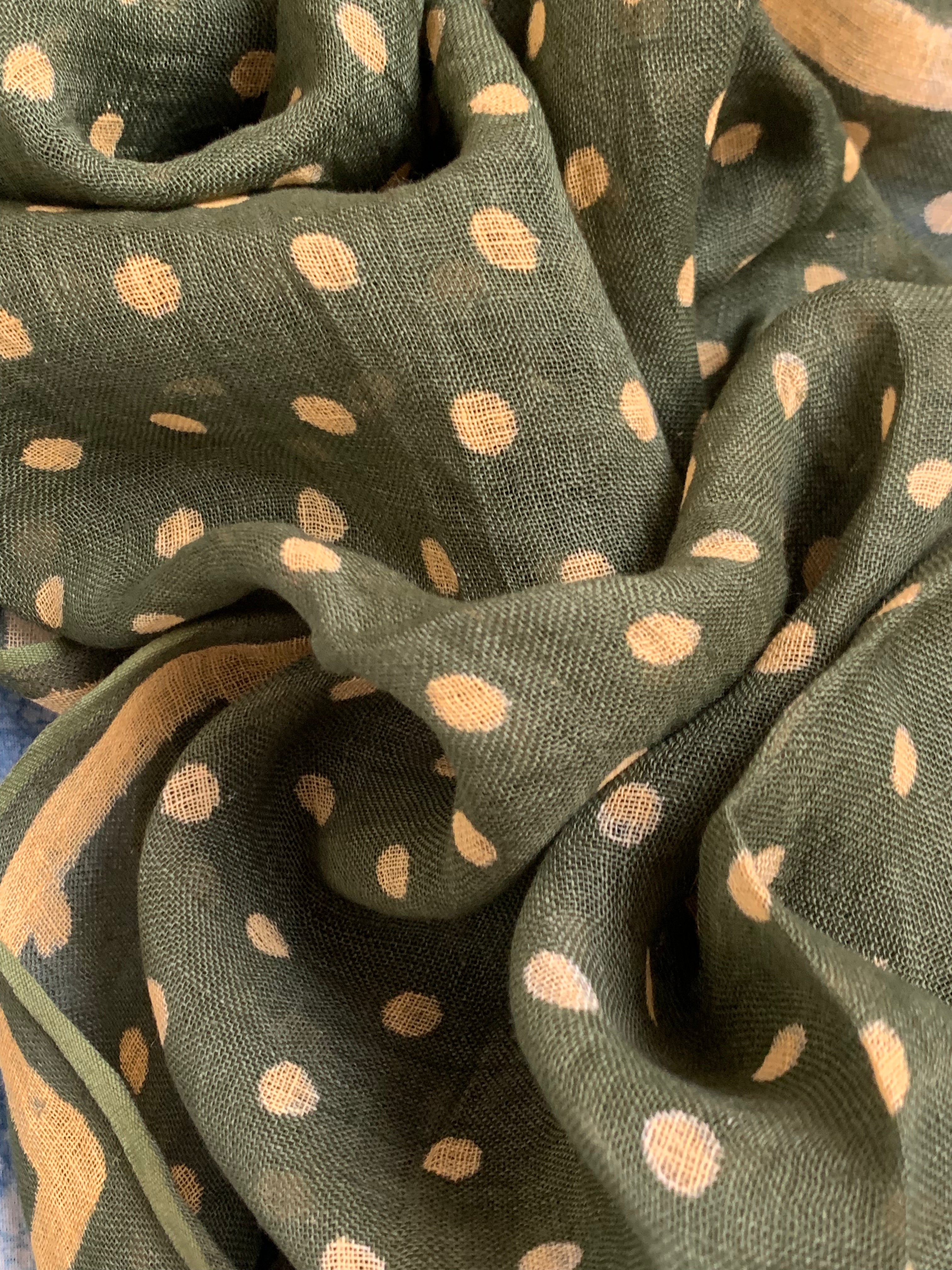 Handcrafted Linen Kurta Dupatta Set