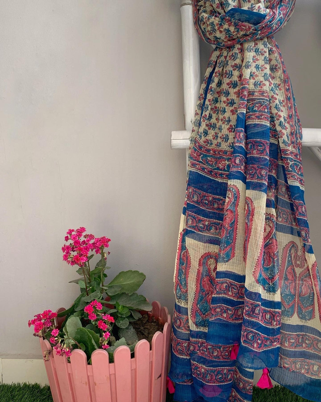 Handblock Kota Dupatta
