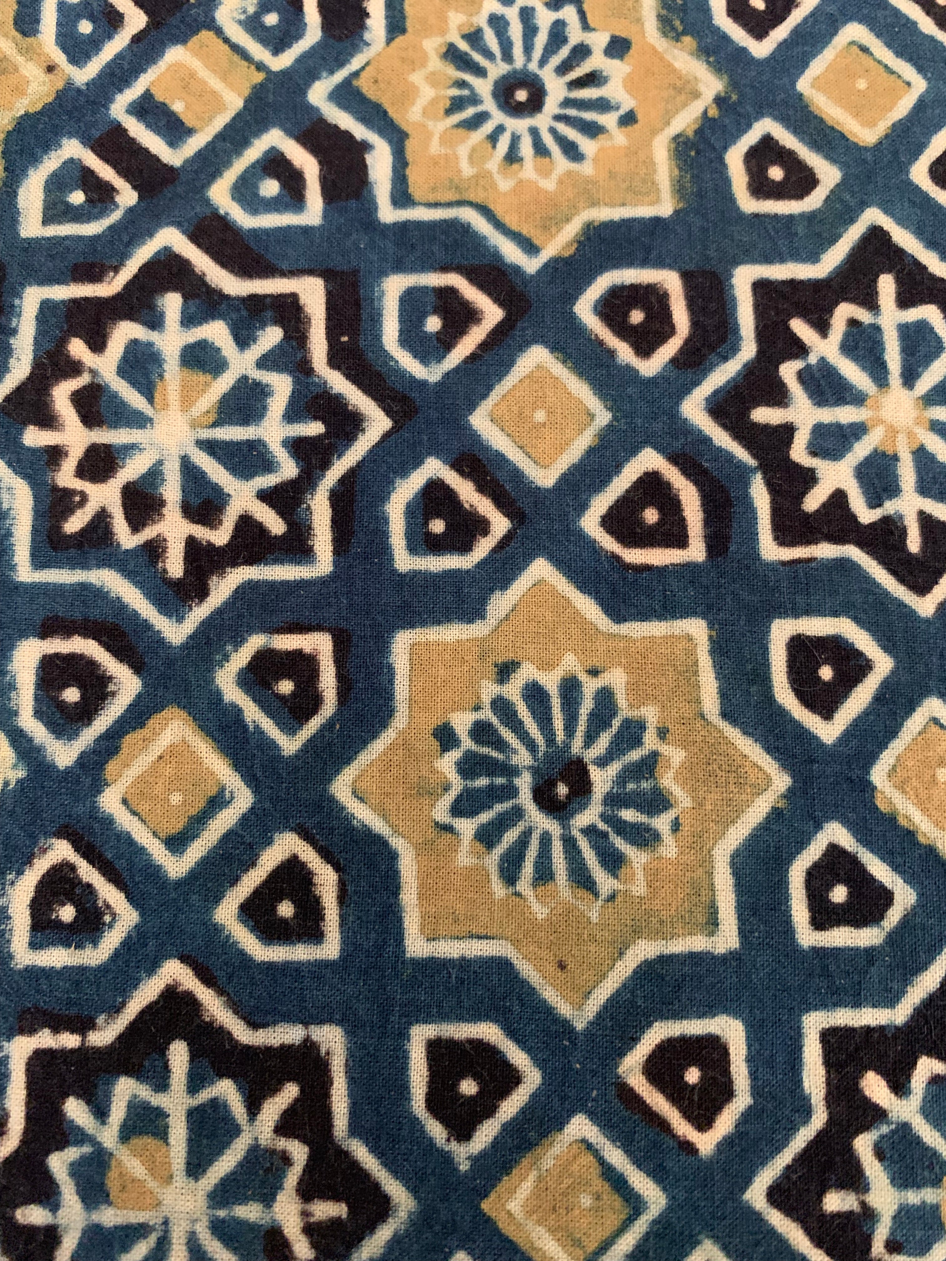 Handblock Ajrakh Suit