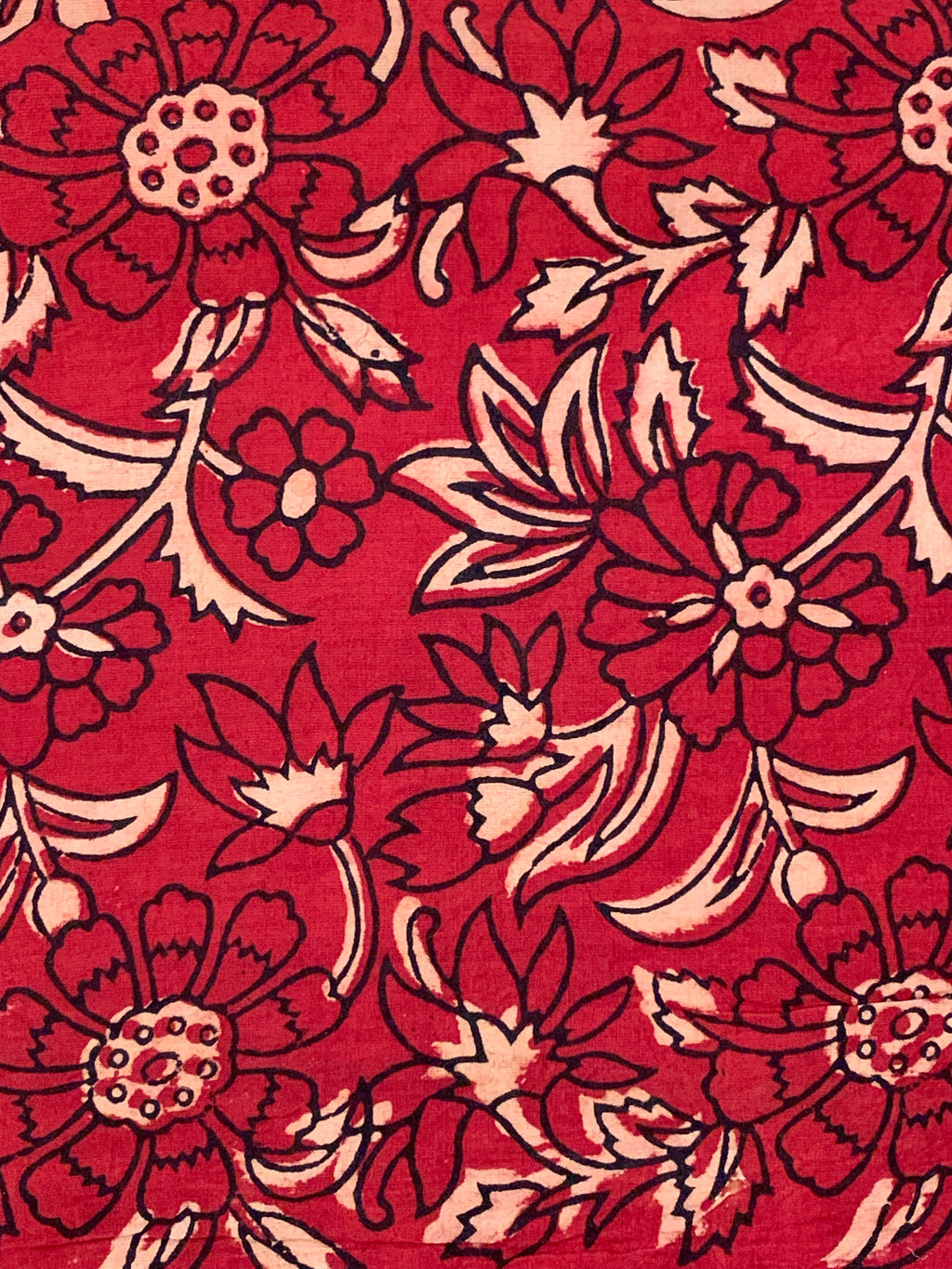 Handblock Ajrakh Cotton Kota Suit