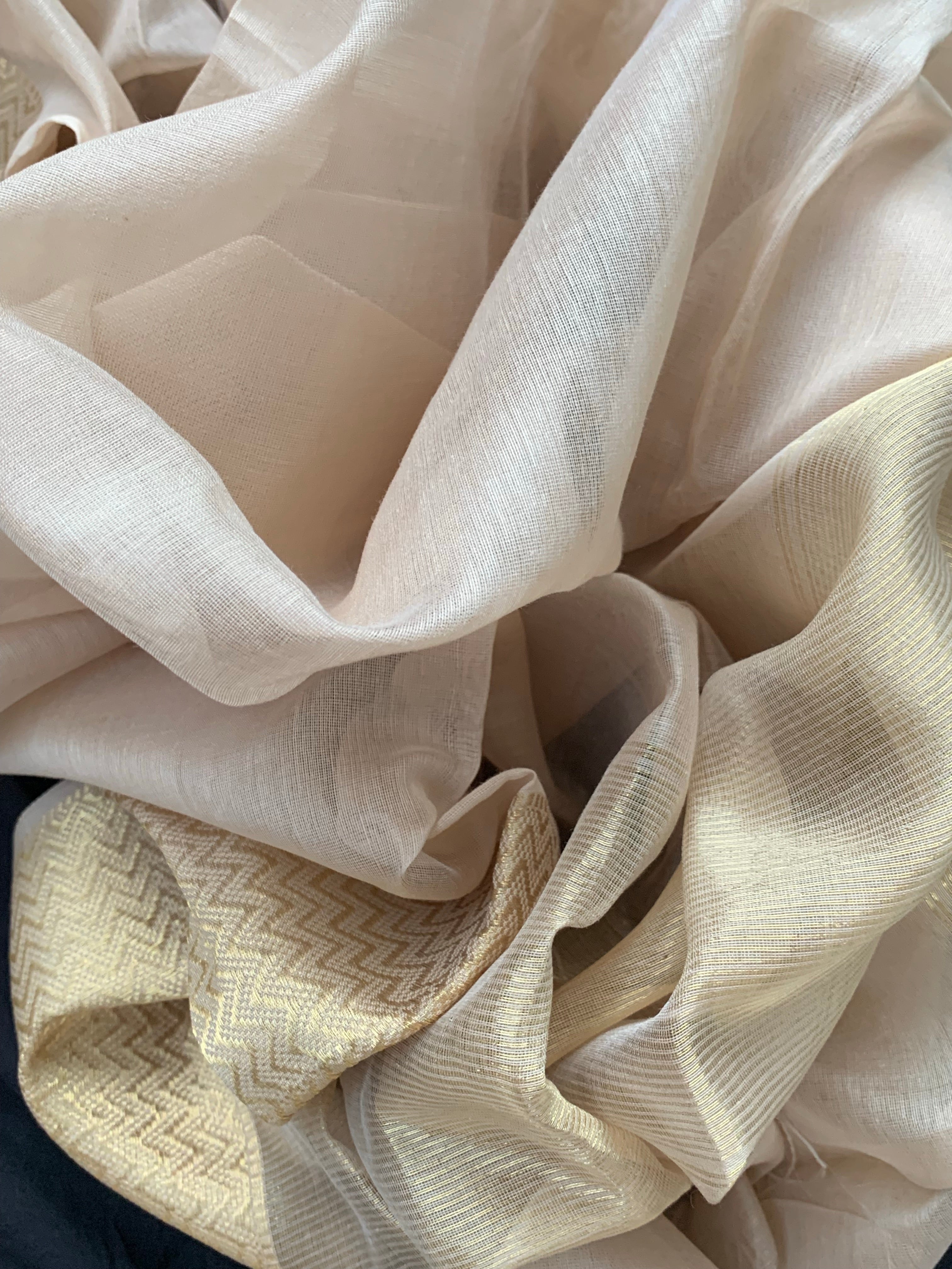 Handwoven Maheshwari Kurta dupatta set