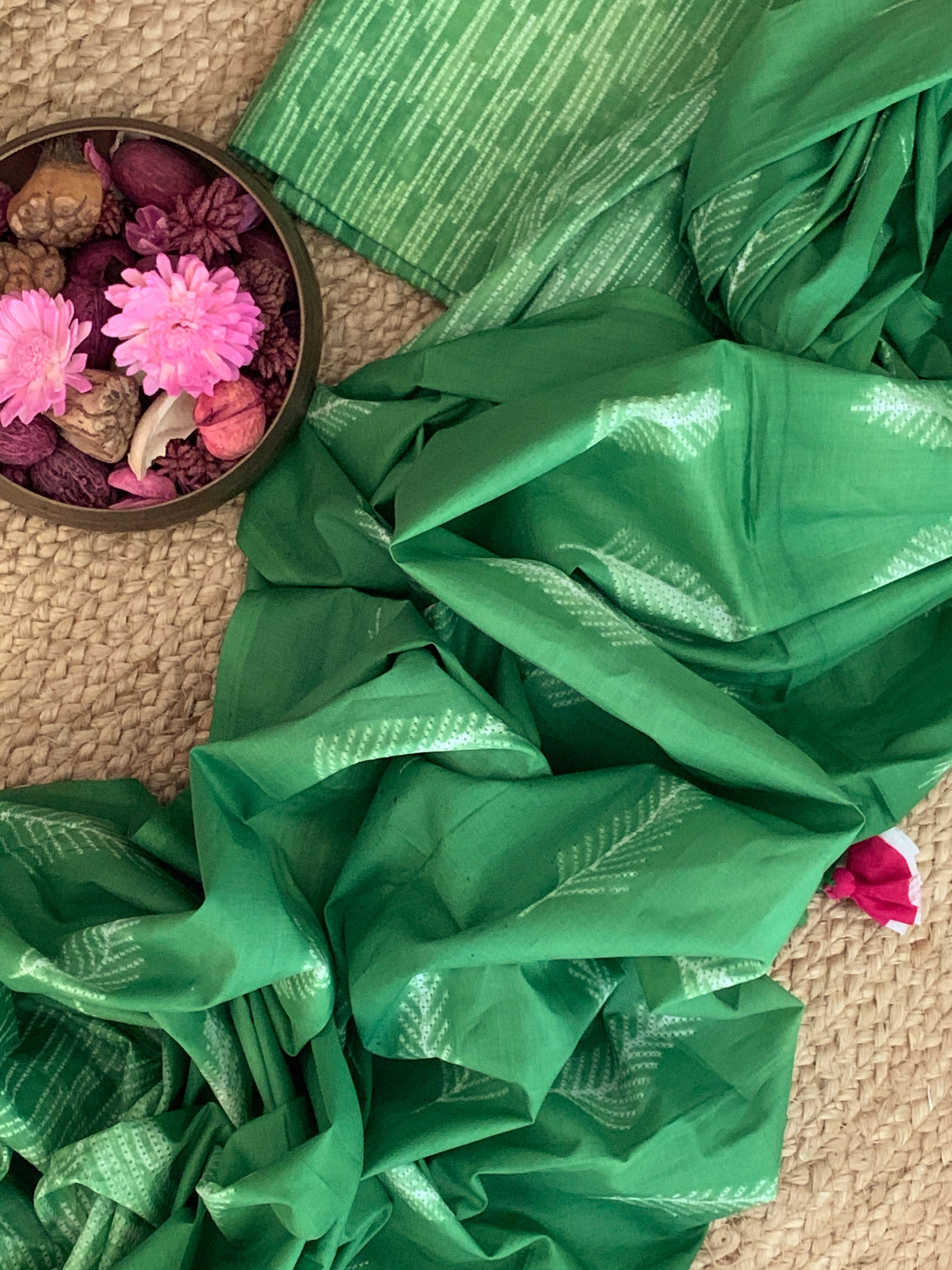 Handcrafted Shibori Kurta Dupatta Set