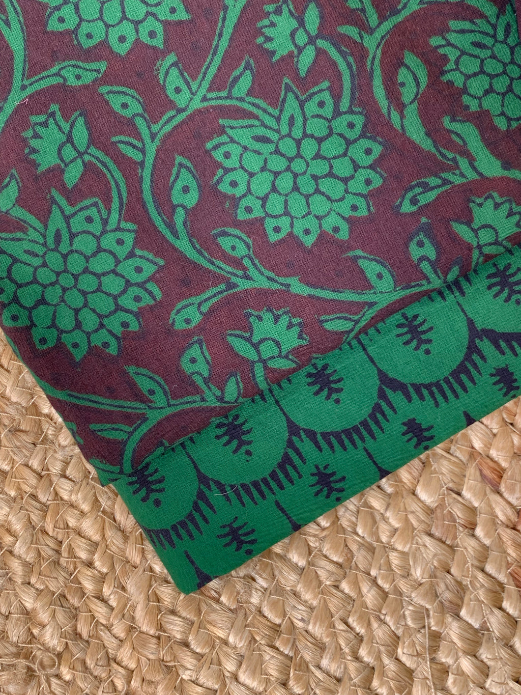 Natural Dyed Bagh Block Print Cotton Suit