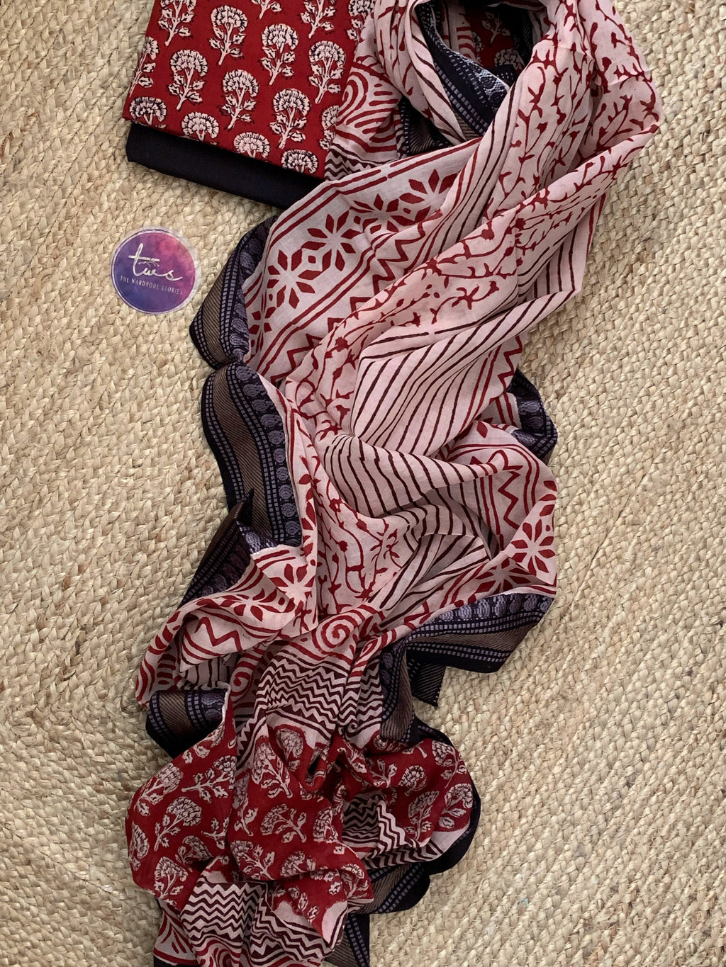 Handblock Cotton Suit