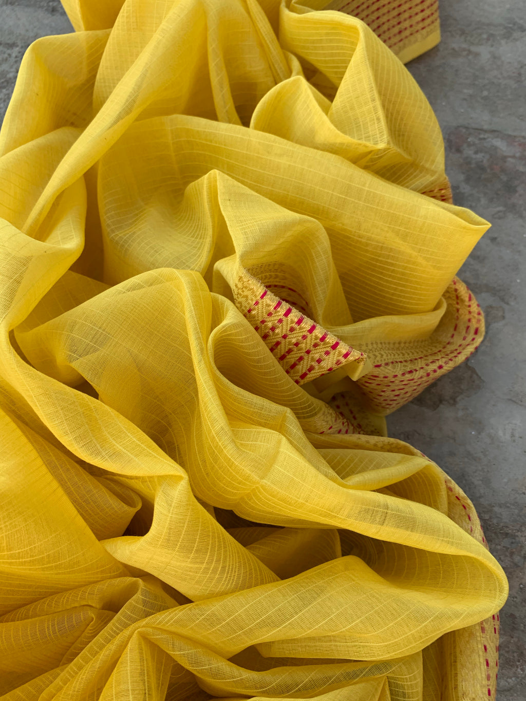 Handwoven Maheshwari Kurta dupatta set