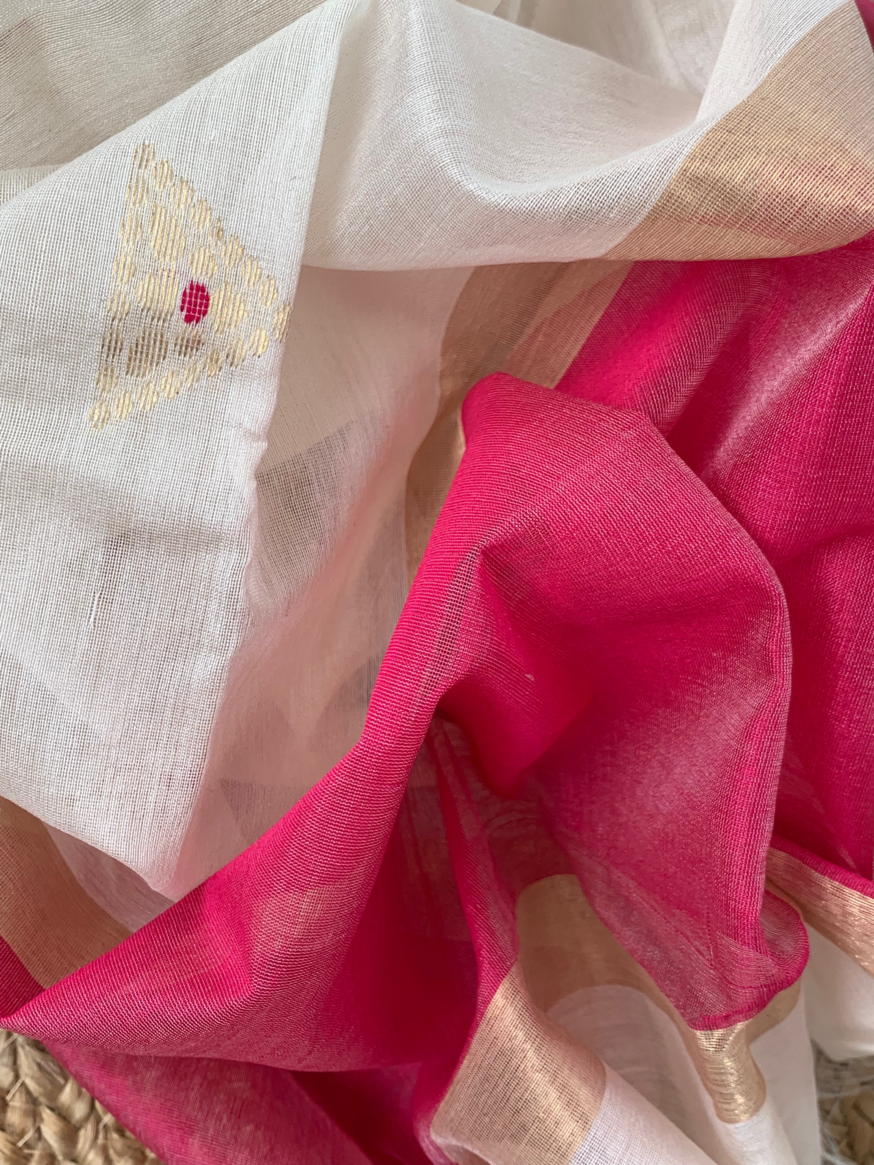 Handwoven Chanderi Kurta Dupatta Set