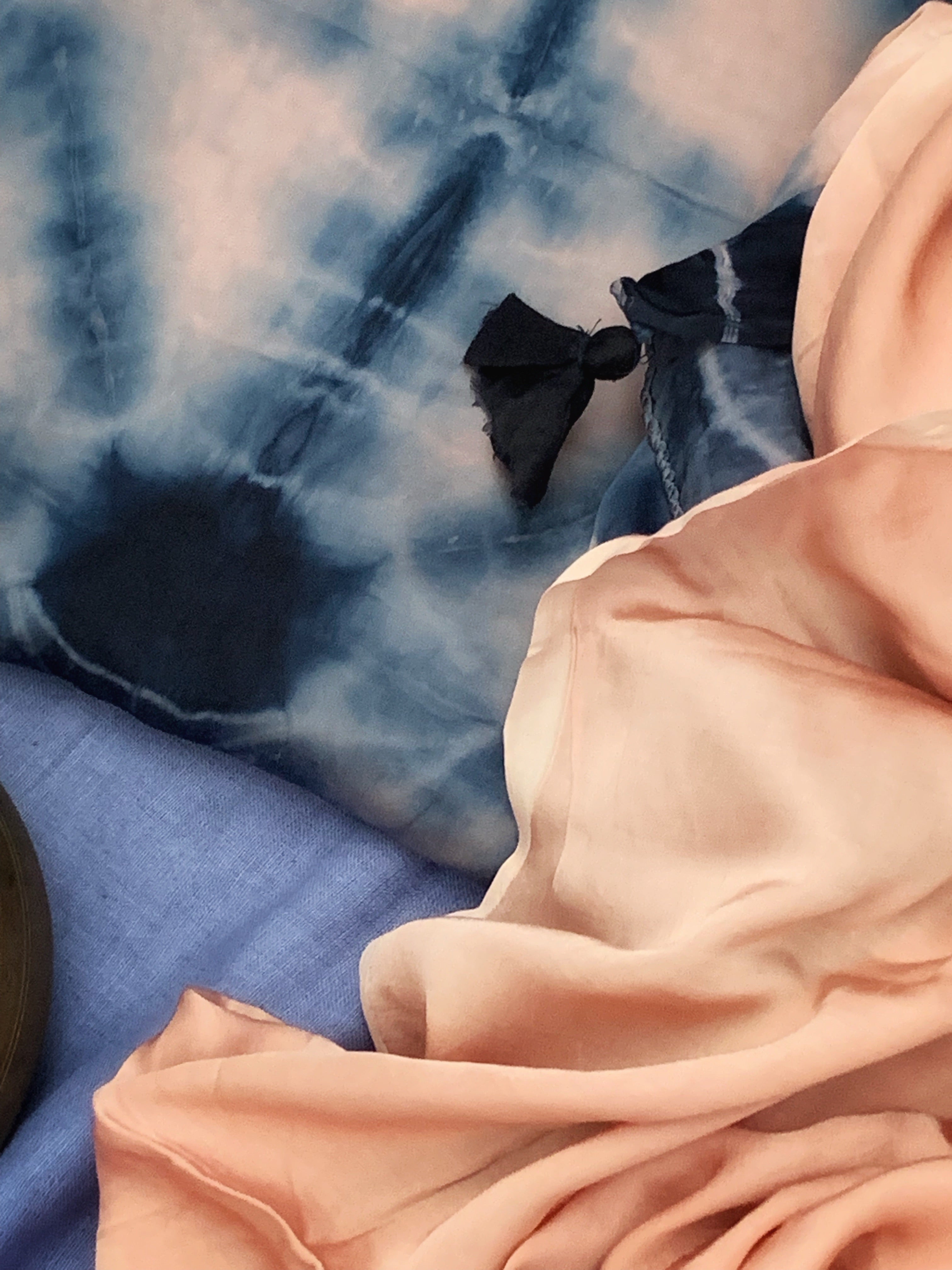 Shibori Modal Silk Kurta Dupatta Set