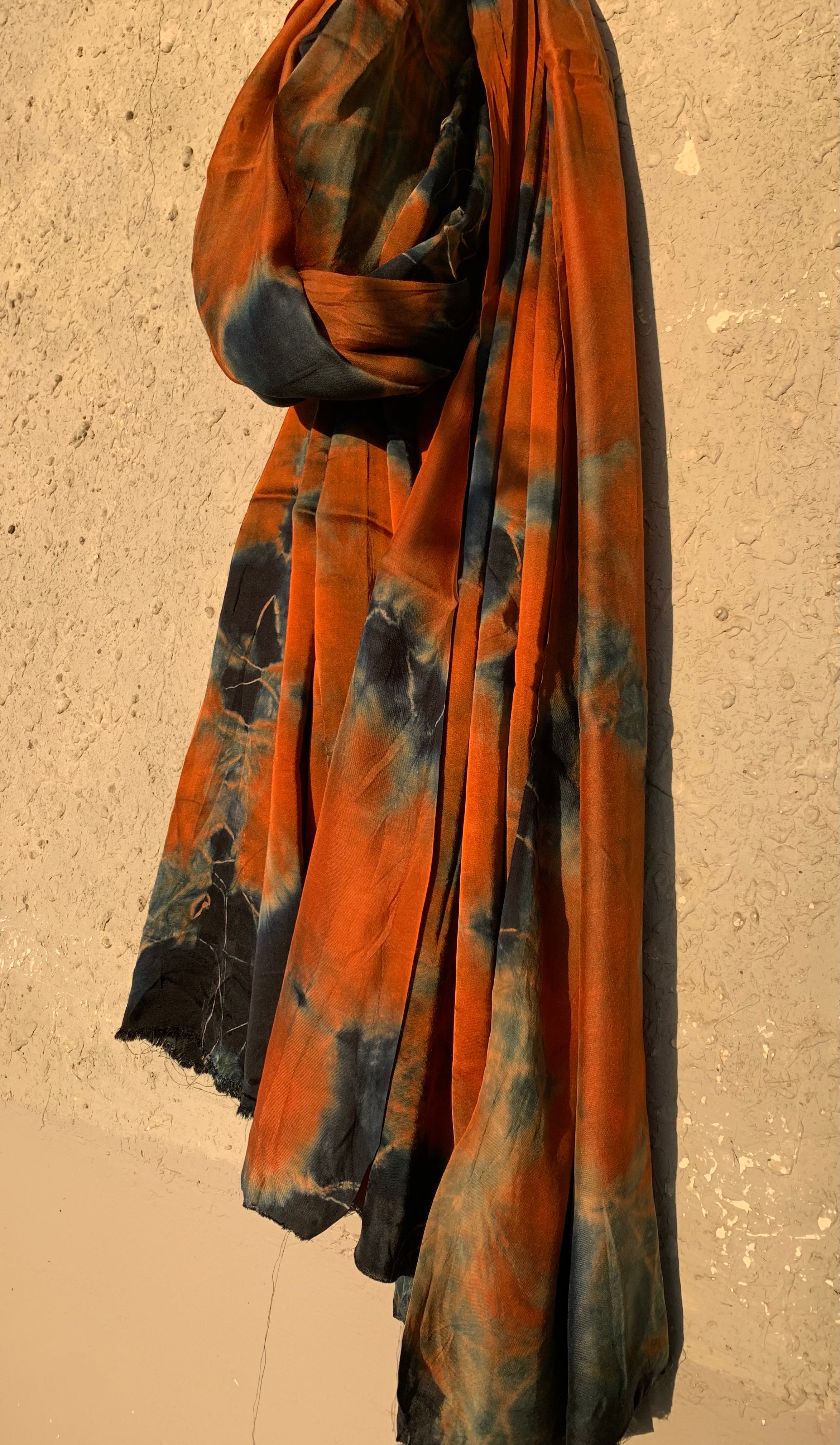 Shibori Modal Silk Kurta Dupatta Set