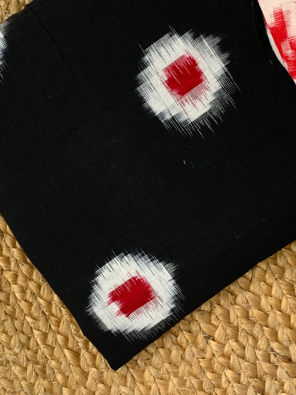 Handwoven Double Ikat Kurta Telia Dupatta Set