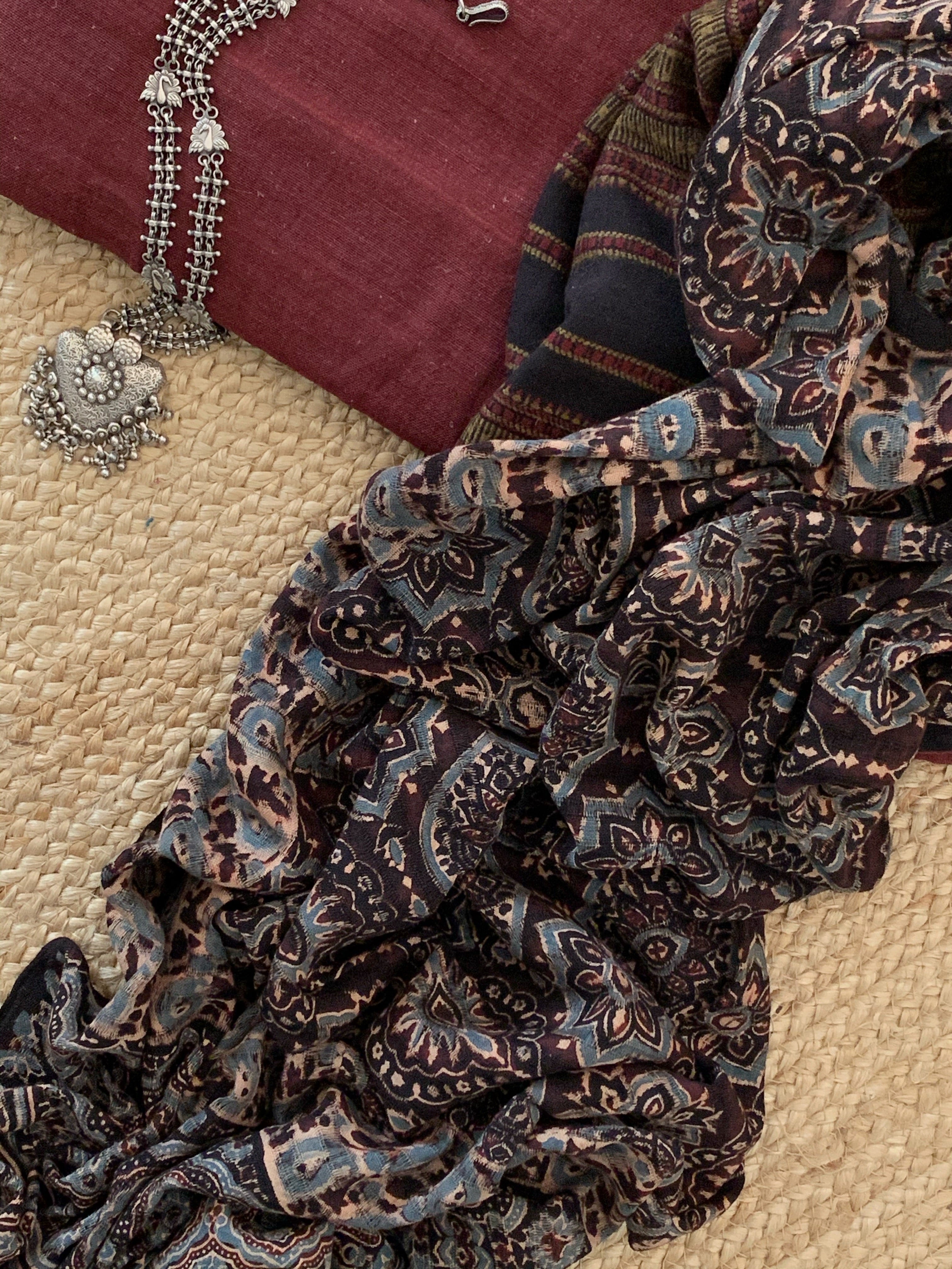 Handwoven Kurta Dupatta Set