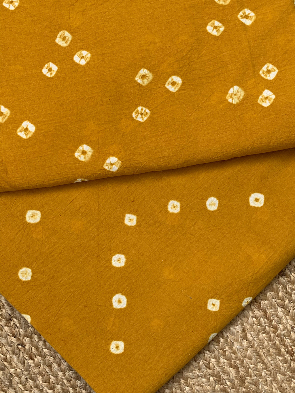 Handcrafted Bandhani Ajrakh Cotton Suit