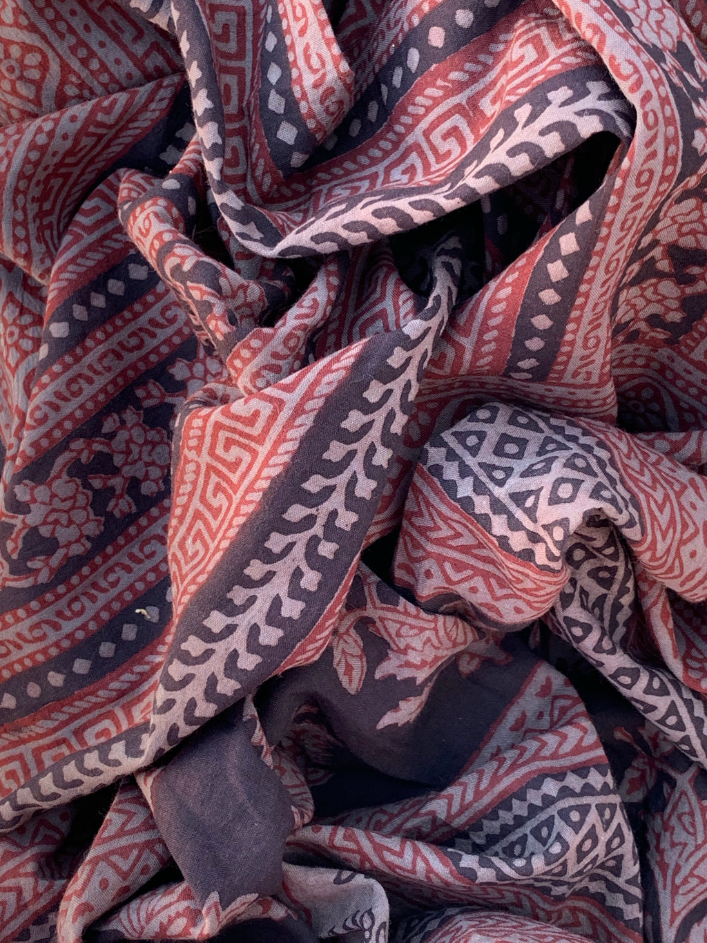 Natural Dyed Bagh Handblock Cotton Suit